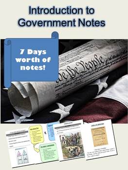 Preview of Introduction to Government Notes