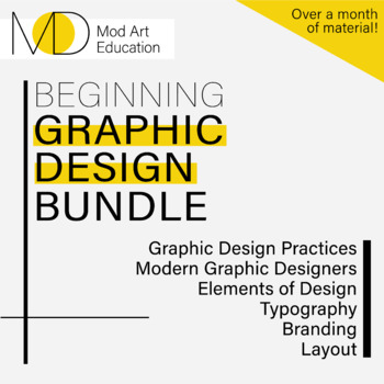 Preview of Introduction to Graphic Design BUNDLE - Elements, Typography, Color, Branding