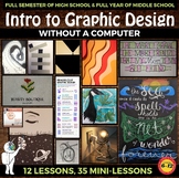 Introduction to Graphic Design by Hand, Semester Middle, H