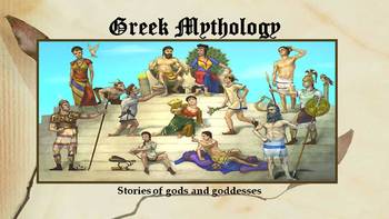 Preview of Introduction to Greek Mythology- PowerPoint, Guided Notes, and Article