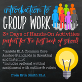 Introduction to Group Work Activity Pack