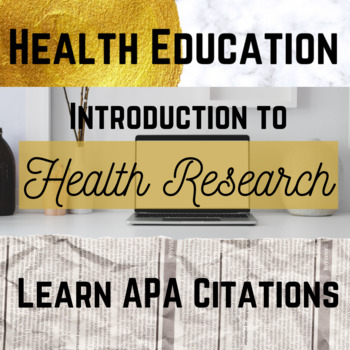 Preview of Introduction to Health Research- APA Citations and Scientific Writing