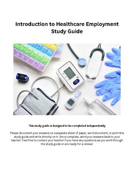 Preview of Introduction to Healthcare Employment