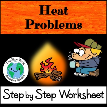 Preview of Heat Problems Worksheet