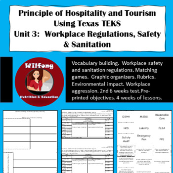 Preview of Introduction to Hospitality, Texas TEKS, Unit 3