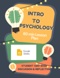 Introduction to IB Psychology Lesson Plan with Slides