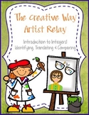 Introduction to Integers! Creative Way Artist Relay - A fu