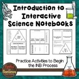Introduction to Interactive Science Notebooks - Freebie
