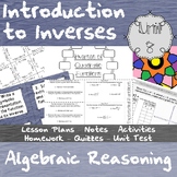 Introduction to Inverses - Unit 8 - Algebraic Reasoning