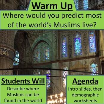 Preview of Introduction to Islam - Muslim Demographics in the World