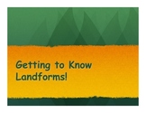 Introduction to Landforms Powerpoint