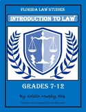 Introduction to Law: Lesson Plans & Activities
