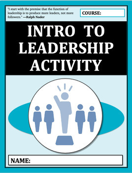 Preview of Introduction to Leadership Activity
