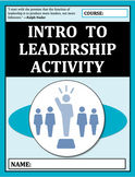 Introduction to Leadership Activity
