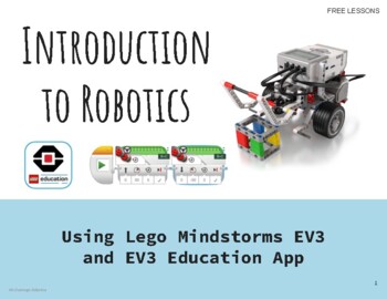 Preview of Lego Mindstorms EV3 Robotics using the Education App (FREE)