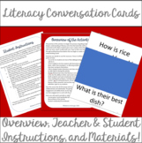 Introduction to Literacy - Conversation Cards (F2F and Digital)