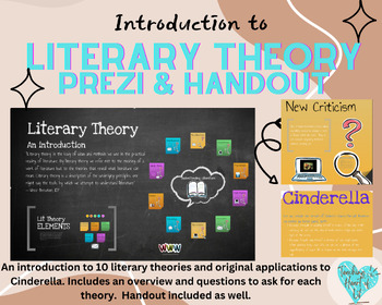 Preview of Introduction to Literary Theory/Criticism-Handout and Prezi