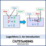 Introduction to Logarithms and Exponential Equivalents
