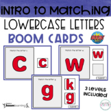 Introduction to Matching | Lowercase Letters BOOM Cards