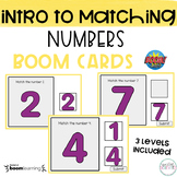 Introduction to Matching | Numbers BOOM Cards | DISTANCE LEARNING