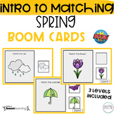 Introduction to Matching | Spring BOOM Cards | DISTANCE LEARNING