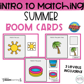 Introduction to Matching | Summer BOOM Cards | DISTANCE LEARNING
