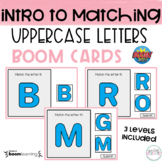 Introduction to Matching | Uppercase Letters BOOM Cards | 