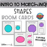 Introduction to Matching | Shapes BOOM Cards | DISTANCE LEARNING