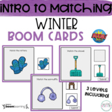 Introduction to Matching | Winter BOOM Cards | DISTANCE LEARNING