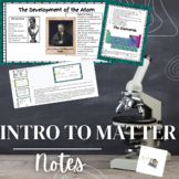 Introduction to Matter Guided Notes 