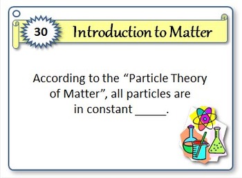 introduction to matter assignment