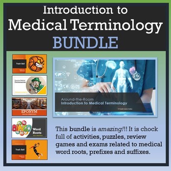 Preview of Introduction to Medical Terminology Chapter One BUNDLE [30% Savings]