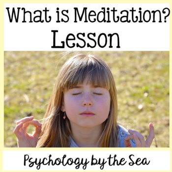 Preview of Introduction to Meditation PowerPoint Lecture, Lesson, Breathing, Mindfulness