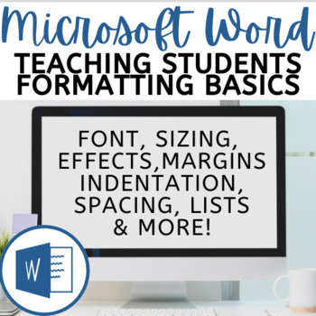 Preview of Introduction to Microsoft Word Formatting Basics
