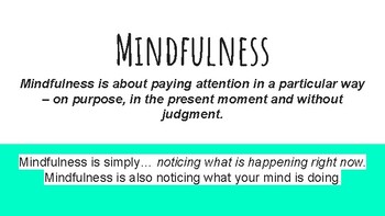 Preview of Introduction to Mindfulness