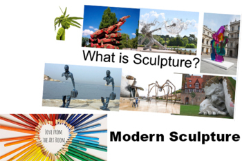 Preview of Introduction to Modern Sculpture Art- What is Sculpture? - Art Lesson