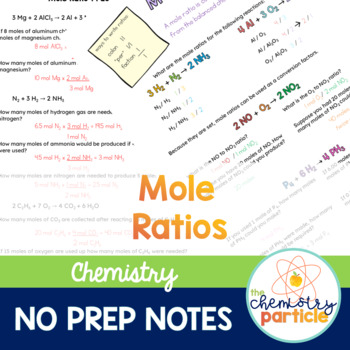 Preview of Introduction to Mole Ratios Notes