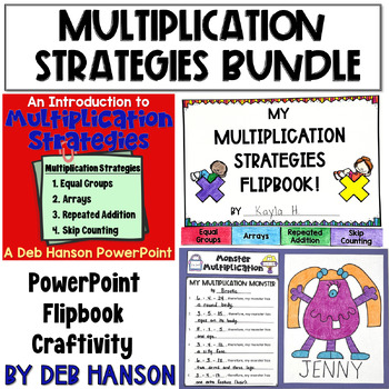 Preview of Introduction to Multiplication Strategies: A Bundle of Activities!