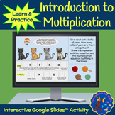Introduction to Multiplication Interactive Google Slides™ 