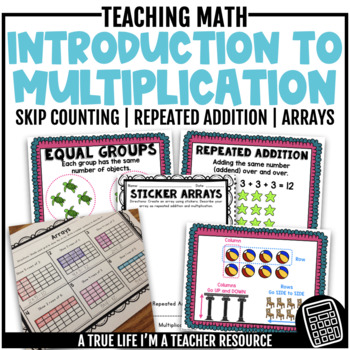 Preview of Introduction to Multiplication Mini-Unit