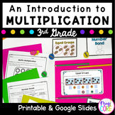 Introduction to Multiplication Facts 3rd Grade 3.OA.A.1 Wo