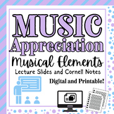 Introduction to Musical Elements | Lecture & Cornell Notes