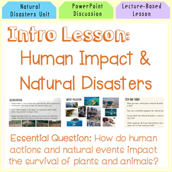 Preview of Introduction to Natural Events and Pollution PowerPoint