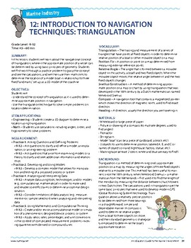 Preview of Introduction to Navigation Techniques: Triangulation