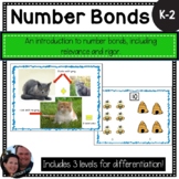 Introduction to Number Bonds - Differentiated