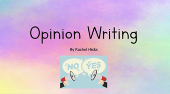 Preview of Introduction to Opinion Writing (For Beginners: Complete Step-by-Step)