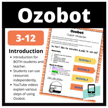 Preview of Introduction to Ozobot: Student-Driven Activities