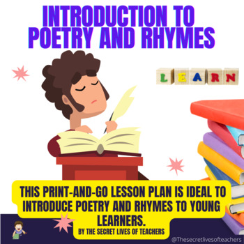 Introduction to POETRY AND RHYMES PACKET by The secret lives of teachers