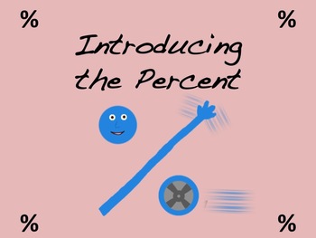 Preview of Introduction to Percents (with converting % to Fractions & Decimals)