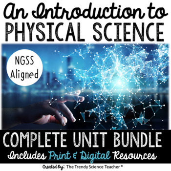 Preview of Introduction to Physical Science Unit (Print & Digital for Distance Learning)